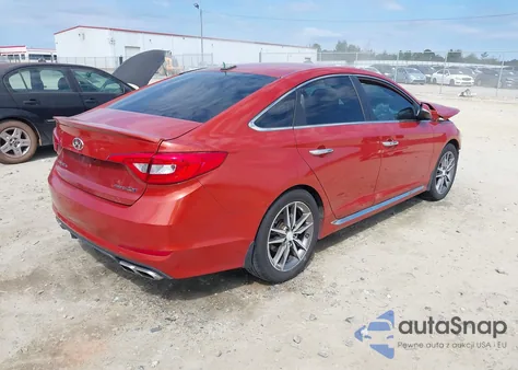 2015 Hyundai Sonata Sport 2.0T из США, поврежденный, VIN 5NPE34AB1FH170318